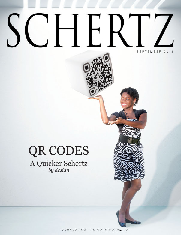 Schertz Magazine - QR Codes cover